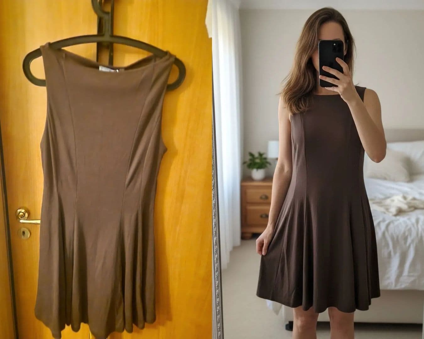 Avant, Après d'un vêtement Vinted pour obtenir une bonne évaluation